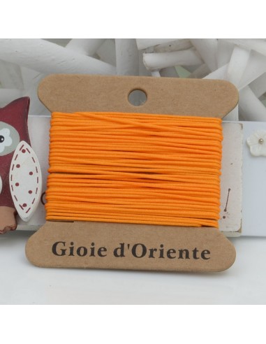 Cordino col ARANCIONE per Braccialetti e Collane Personalizzate Gioie d' Oriente